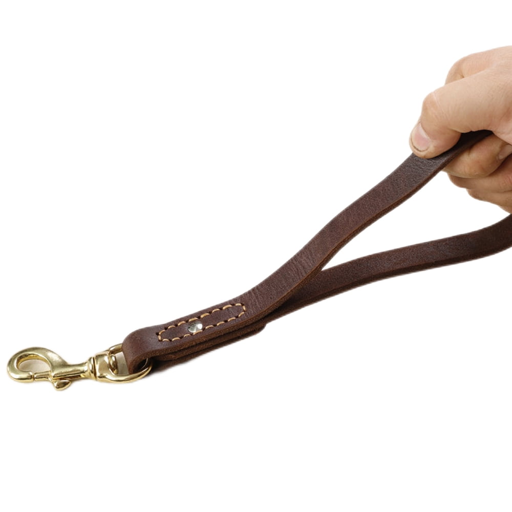 Jiarry Dogs Leather Braided Dog Short Traffic Leash Braid Other 50cm