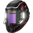 thumbnail image 1 of Casco de soldadura ANDELI con 4 luces LED, oscurecimiento automático, color verdadero, 1 of 7