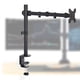 thumbnail image 4 of El brazo para monitor simple/doble soporta hasta 19,84 libras para pantallas de computadora de 17 a 32 pulgadas, 4 of 5