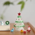 thumbnail image 4 of Mini Crystal Christmas Tree With Led Lights, 10Cm Tabletop Decor, Battery-Operated Sparkling Ornament For Home, Office, Gift, Holiday Decoration, 4 of 6
