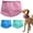 B, variant on Summer Heat Relief Dog Cooling Bandana, Reusable Ice Activated Neck Cooler Wrap Scarf for Large Dogs, Outdoor Pet Cooling Gear, Blue