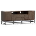 thumbnail image 4 of Simpli Home Simpli Home Banting 72" TV Media Stand in Walnut Brown, 4 of 11