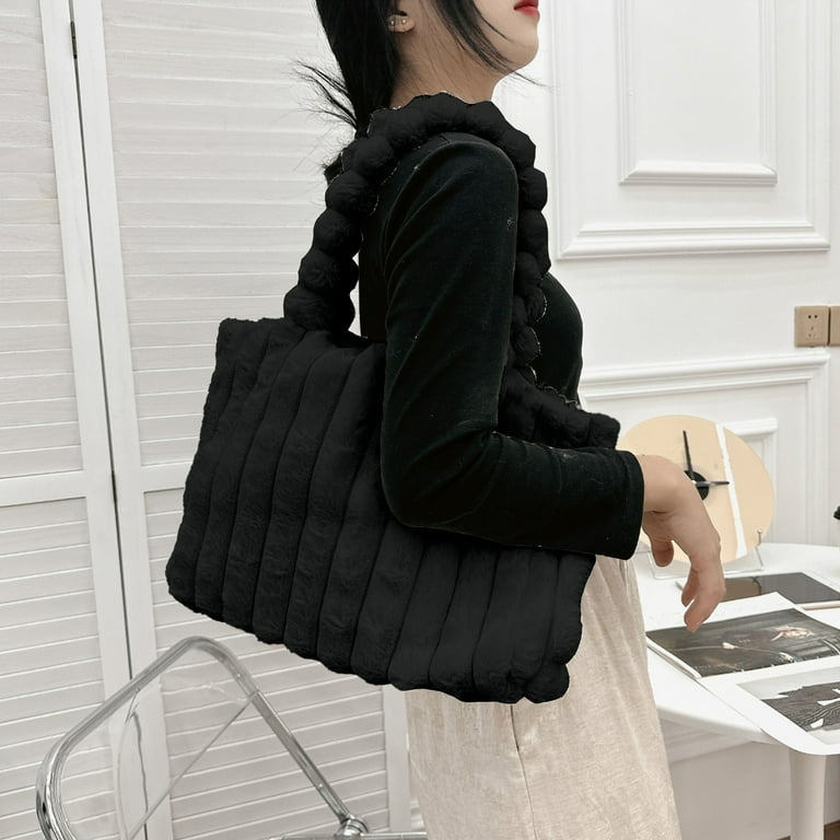 Large Capacity Soft Fabric Tote Bag for Women Stylish Shoulder