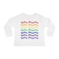 thumbnail image 3 of Autism Acceptance Rainbow Letters Design Toddler Long Sleeve T-Shirt, 3 of 10