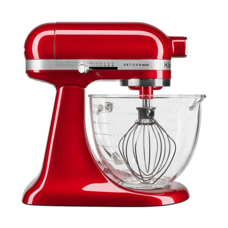  KitchenAid 3.5 Quart Tilt-Head Glass Bowl - KSM35GB: Home &  Kitchen