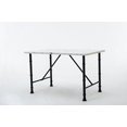 thumbnail image 3 of Boraam 77001 Anders Dining Table, White & Black, 3 of 5