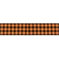 thumbnail image 2 of Halloween Buffalo Check Plaid Table Runner, Cotton Polyester Blend Classic Family Dinner Table Runners for Indoor Outdoor Parties Events Home Decoration (Orange and Black, 14 x 72 Inch), 2 of 6