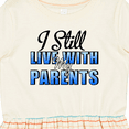 thumbnail image 4 of Inktastic I Still Live with My Parents Baby Funny Girls Toddler Dress, 4 of 5