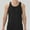 Black, variant on Men's Undershirts Qiggri Fashionable Men's Round-neck Solid Color Mesh Drying Sleeveless Top Mens Shirts Casual