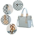 thumbnail image 4 of MKF Collection Merlina Women's Tote Bag & Wallet,Circular Print Vegan Leather Handbag 2pcs Set by Mia K, 4 of 9