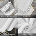 thumbnail image 3 of Yayeee Throw Blanket for Couch Soft Warm 50" x 60" Sofa Chair Bed Decoration, Grey Hexagons, 3 of 7