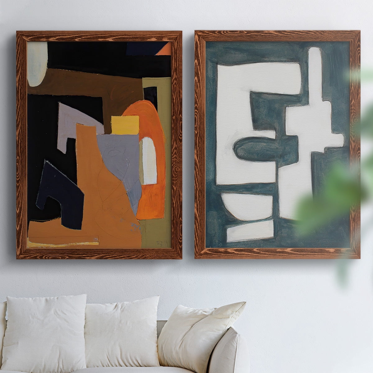 The Olive Press Rooom - Premium Framed Canvas 2 Piece Set - Ready to Hang