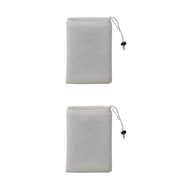 Injueey Bolsa de red a prueba de pájaros - Jardín y frutas de pájaros y plagas Paisaje Árbol Cubierta de red a prueba de insectos Bolsa de 80*80cm 2Conjunto