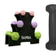 thumbnail image 1 of Set Mancuernas Vinílicas 3 Pares De 1,2, 3 Lb Tayga Con Rack Color Negro., 1 of 6