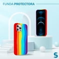 thumbnail image 2 of Funda de Protección para iPhone 12 / 12 Pro / 12 Pro Max - Sovico - Silicón Arcoíris, 2 of 6