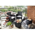 thumbnail image 2 of Keter Set de Balcon Iowa, 3 Piezas, Color Grafito., 2 of 3