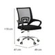 thumbnail image 2 of Silla de Escritorio Kaisa FRATELLO MUEBLES Negra Ergonómica con Soporte lumbar Ideal para Oficina y Trabajo en casa, 2 of 5