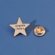 thumbnail image 4 of Juego de broches con forma de estrella divertida con citas de letras en inglés, 4 of 4