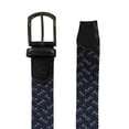 thumbnail image 2 of Ferrioni Cinturón Textil Trenzado Elástico Hombre Multicolor Hebilla Metal 34mm, 2 of 4