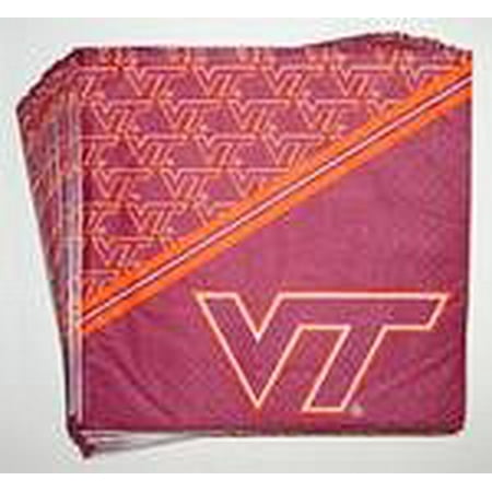 - Virginia Tech Hokies Beverage Napkins