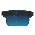 thumbnail image 3 of Disketp Night Sky Moon Dolphin Riñonera de Doble Capa, Bolsa de Cintura Ajustable para Viajes, Correr y Senderismo, Riñonera Ligera para Hombre y Mujer, 3 of 9