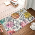 thumbnail image 5 of Daiia Design Name Door Mat Outdoor Indoor Hello Doormat, 16x24 Inch,Entry Rug Non-Slip Washable Indoor Door Mat, Small Oriental Accent Throw Rug For Bedroom Kitchen Entryway Bathroom, 5 of 9