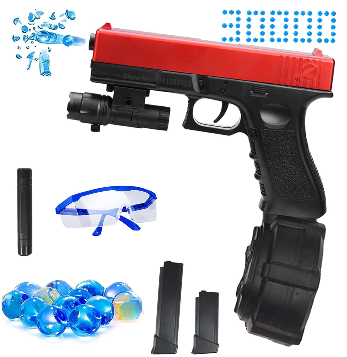 Buy Gel Ball Blaster Toy Gun, JMX2 Electric Gel Ball Gun Shoot Water