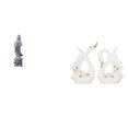 thumbnail image 1 of Estatua de Guan Yin, figura de cisne, escultura de cerámica, obra de arte, adorno de mesa, diseño , ideal para regalar, decoración del hogar., 1 of 8