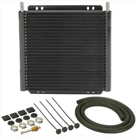 DERALE 13504 24 Row Series 8000 Plate & Fin Transmission Cooler Kit