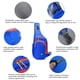 thumbnail image 2 of Peicees Mochila pequeña con bandolera, impermeable, unisex, bandolera en el pecho, 2 of 5