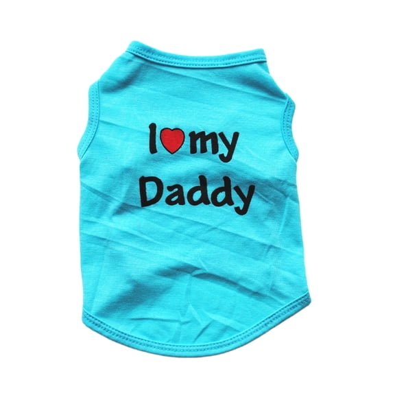 GASTROPOD 2026 New Dog Shirts,Simple to Put on and Take Off Dog Clothes,Cute and Heartfelt Message Puppy Clothes,For Daily Wear,Walking,Photo Shoot,Party,M,Daddy