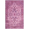 thumbnail image 4 of Safavieh Valencia Collection VAL105C Pink and Multi Polyester Area Rug, (5' x 8'), 4 of 4