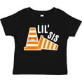 thumbnail image 3 of Inktastic Lil Sis with Construction Cones Girls Toddler T-Shirt, 3 of 5