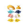 thumbnail image 1 of Juguetes de Baño Para Bebé + gorro Ducha Ajustable + cepillo Champú colores, 1 of 4
