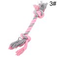 thumbnail image 2 of Rope Dog Toy Bite Resistant Knot Fun Puppy Teething Rope Toy Pet Chew Rope Toy, 2 of 10