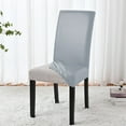 thumbnail image 4 of Lunxisen 2 Pcs Stretch Chair Slipcovers Elastic Dining Seat Covers Washable Protectors for Home Kitchen Wedding Banquet Decor, 4 of 8
