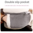 thumbnail image 4 of Warm Pet Carrier Bag Small Cat Dogs Backpack Winter Plush Pets Cage for Outdoor Travel Pet Hanging Chest Bags 6kg Load-Bearing (Color : Pink, Size : Large), 4 of 7