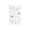 A002- White, variant on Halloween for Adults Rhinestone Face Jewels 4.5 X 3 Inch Face No-Makeup Accents Holiday Party Accessories White 1 Pack