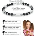 thumbnail image 2 of Tiny Gemstone Beaded Bracelets for Teen Girls Women - Unique Christmas Valentines Easter Birthday Mothers Day Graduation Gifts for Her Friend Sister Wife Mom Daughter Granddaughter, 2 of 7