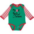 thumbnail image 3 of Inktastic My 1st Golf Season Girls Long Sleeve Baby Bodysuit, 3 of 5