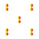 thumbnail image 2 of Eigraketly 10 piezas línea de pesca ruido cuentas dobles campana de mordida agua salada agua dulce río mar alarma Terminal atraer equipo de aparejos rojo Type2 NO2 Eigraketly CBP379603, 2 of 5