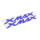 thumbnail image 4 of Par de pegatinas con emblema de motocicleta, calcomanías tridimensionales para XMAX XMAX 125 250 400 (azul), 4 of 12