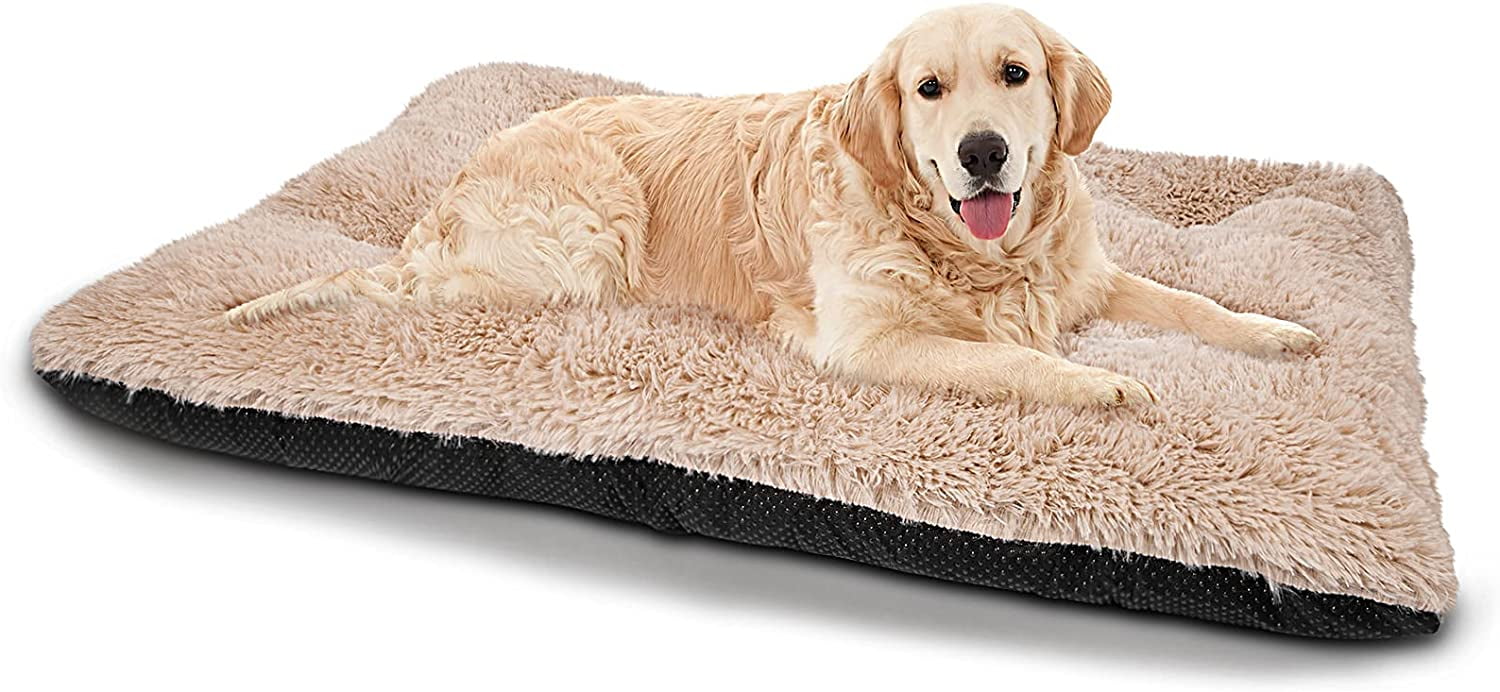 Dog Bed Crate Pad, Ultra Soft Calming Washable Anti-Slip Mattress Kennel  Crate Bed Pad Mat 24/30/36/42 Inch for Large Extra Large Medium Small Dogs  and Cats Sleeping, Anti-Slip Dog Cushion - Walmart.com