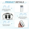 thumbnail image 3 of Uxcell 2Pcs 120MFD CBB65 Run Start Capacitor 120uF, 370/440V Round AC Capacitor for AC Motor Run, HVAC, Air Conditioner, Condenser Motors, 3 of 5