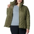 thumbnail image 4 of Plus Size Columbia Copper Crest II Hooded Jacket Color: Stone Green Size: 3X, 4 of 4