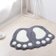 thumbnail image 3 of Bewildely Alfombra de baño para casas con estilo - Antideslizante Fácil de limpiar Alfombrillas multifuncionales duraderas Antideslizante Baño Decoración del hogar gris-plata 40*60, 3 of 6