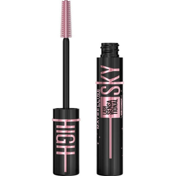 Maybelline Lash Sensational Sky High Base Teintée, Enrichie de Sérum, Avec Ceramide & Vitamin B5, cosmic black ,7.1 ml