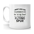thumbnail image 2 of I'm Driving My BENTLEY FLYING SPUR Coffee Tea Ceramic Mug Office Work Cup Gift 11 oz, 2 of 3