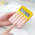 thumbnail image 5 of Pocket Calculator, Kids 8 Digit Small Desktop, LCD Display, Cute & Aesthetic Mini Calculator, 5 of 6