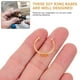 thumbnail image 2 of 10 bases de anillo de acero inoxidable, bandejas inferiores para anillos de dedo, configuraciones de anillo resistentes, 2 of 5